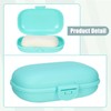 VOCOSTE Soap Dish, Soap Case, Soap Holder, For Travel, Camping,