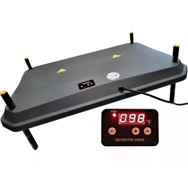 Rite Farm Products 16"x24" CHICK BROODER HEATING PLATE 66-WATTS DIGITAL HEAT TEMPERATURE ADJUSTABLE