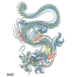 Extra Large Dragon Tattoo