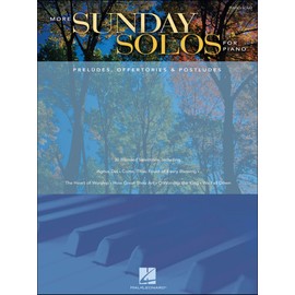 Hal Leonard "More Sunday Solos for Piano - Preludes, Offertories & Postludes arranged for piano solo"