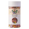 India Tree Nature's Colors Natural Rainbow Confetti Cake Decorations, 2.3