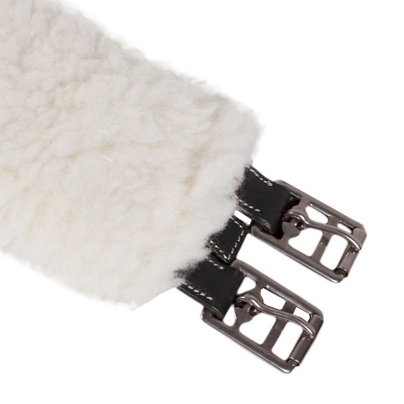 Girth Leather Fur Soft Saddle Girth Langgurte 94 cm