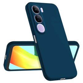 Longstong Handyhülle Kompatibel mit vivo V40 SE 80W (4G) (6.67"), Stoßfest Personalisiert Schlank Minimalistisches Design - Saphirblau