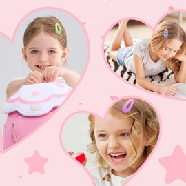 HASTHIP® Clips para el cabello antideslizantes color caramelo, paquete 40 piezas, diseño onda nube, estilo Y2K moda, accesorios para mujeres y niñas, 