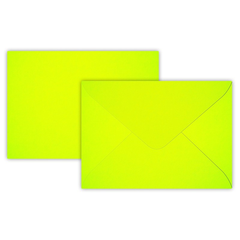 Envelopes B6 DIN 12.5 x 17.6 cm Neon Pink Pack