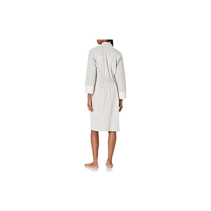 N Natori Women's Nirvana Robe, Heather Grey, Large