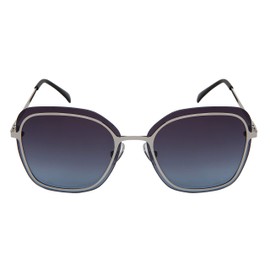 EDGEIWEAR Womens Fashion Designer Inspired Rimless Sunglasses Flat Mirroed Lens UV Protection 3205-FLREV-4 (S.gybu)