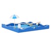 Mini Meditation Zen Garden Wooden Sand Table Decor Kit with