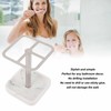 304 Stainless Steel Toothbrush Holder, Space Saving Toothpaste Storage Stand