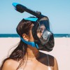 G2RISE SN01 Full Face Snorkel Mask with Detachable Snorkeling Mount,