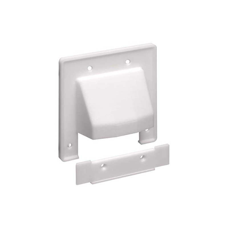 Arlington Industries CER2 2-Gang Reversible 2-Piece Low Voltage Cable Entrance