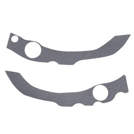 NICECNC 2PCS Engine Frame Guard Stickers Compatible with Yamaha YFZ450R 2009 2010 2011 2012 2013, YFZ450R SE 2016, YFZ450X 2010-2011, YFZ450X Bill Balance Edition 2010 (46 * 5.5 * 0.137mm)