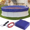 SUMMERBUDDY 2025 Upgraded 15 FT Pool Cover, [ New Fastening