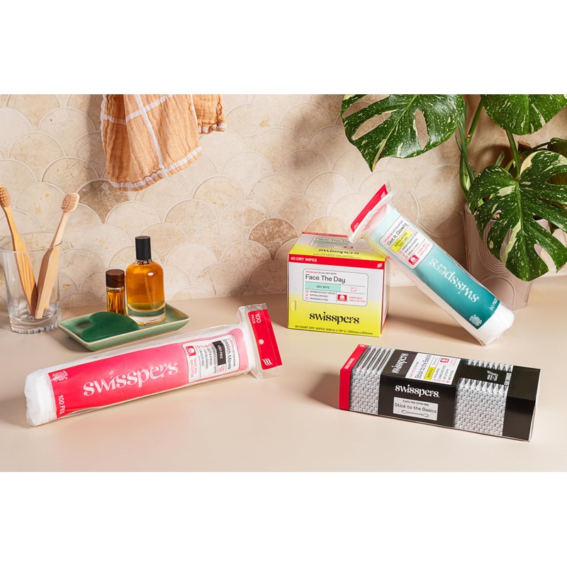 Swisspers Premium Pro Cosmetic Wedges, Latex-Free Makeup Wedge, Jumbo Size,