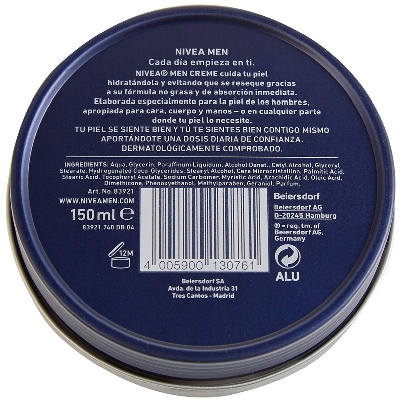 Nivea Men's Body Cream For All Skin Types - 2