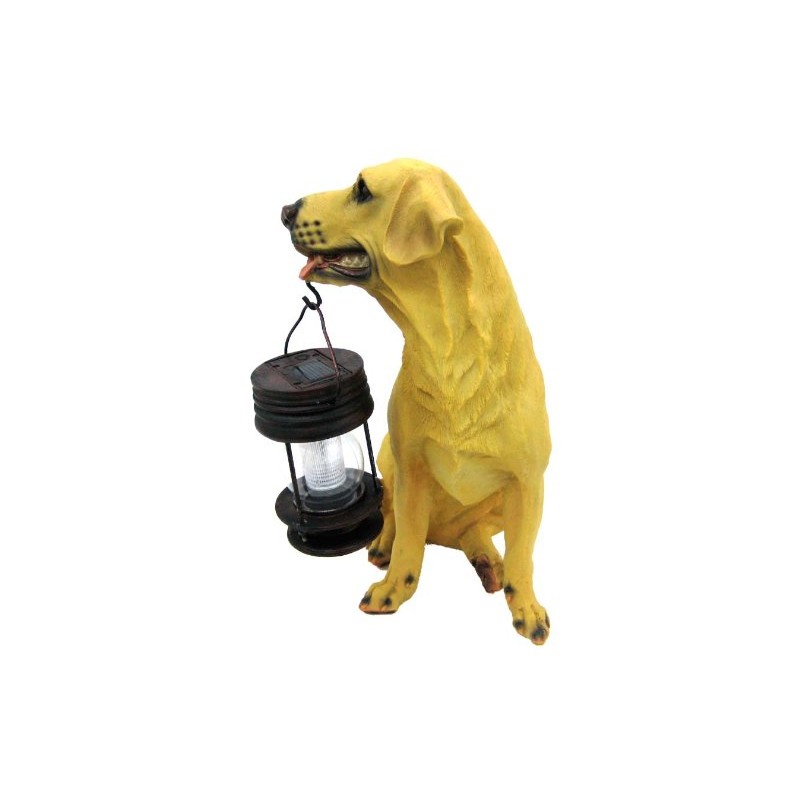 Solaration Labrador Retriever Outdoor Solar Garden Light Dog Lab