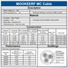 8/2 MC Cable with Ground - 10FT Pure Copper 8AWG/2