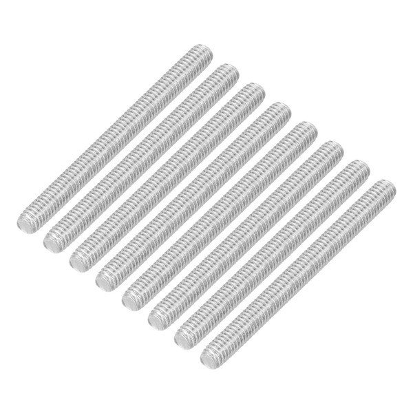uxcell 16 Pcs Full Thread Rod, M4 x 45mm, 304