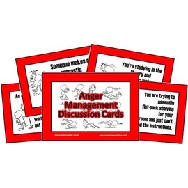 Anger Management Discussion Cards Secondary: Help young people talk about anger-inducing situations and how they would cope