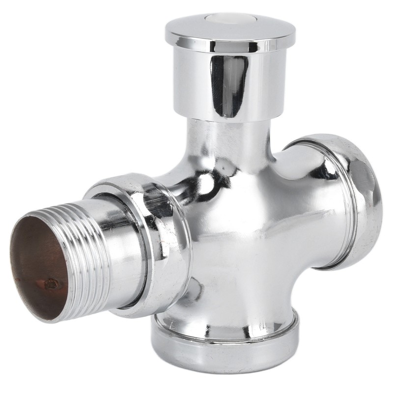 Urinal Flush Valve with Push Button Toilet Delay Flushing Valve