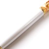 Gold Stone Ballpoint Pen with Gold Foil 24K Gold, Sparkle,