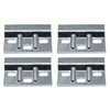 fiXte Heavy Duty Kitchen Cabinet Hanging Brackets Hanger Plate for