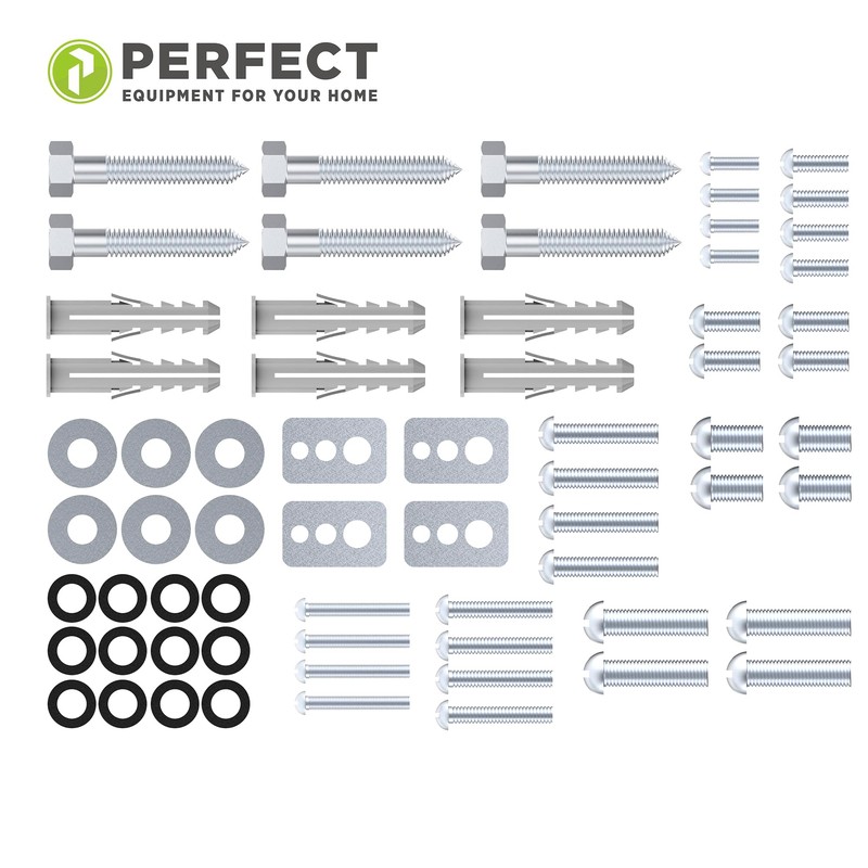 Perfect VESA Screw Set - 66 Pieces, Ideal for Mounting,