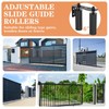 YogePote Sliding Gate Roller Guide, Slide Guide Wheels, Heavy Duty