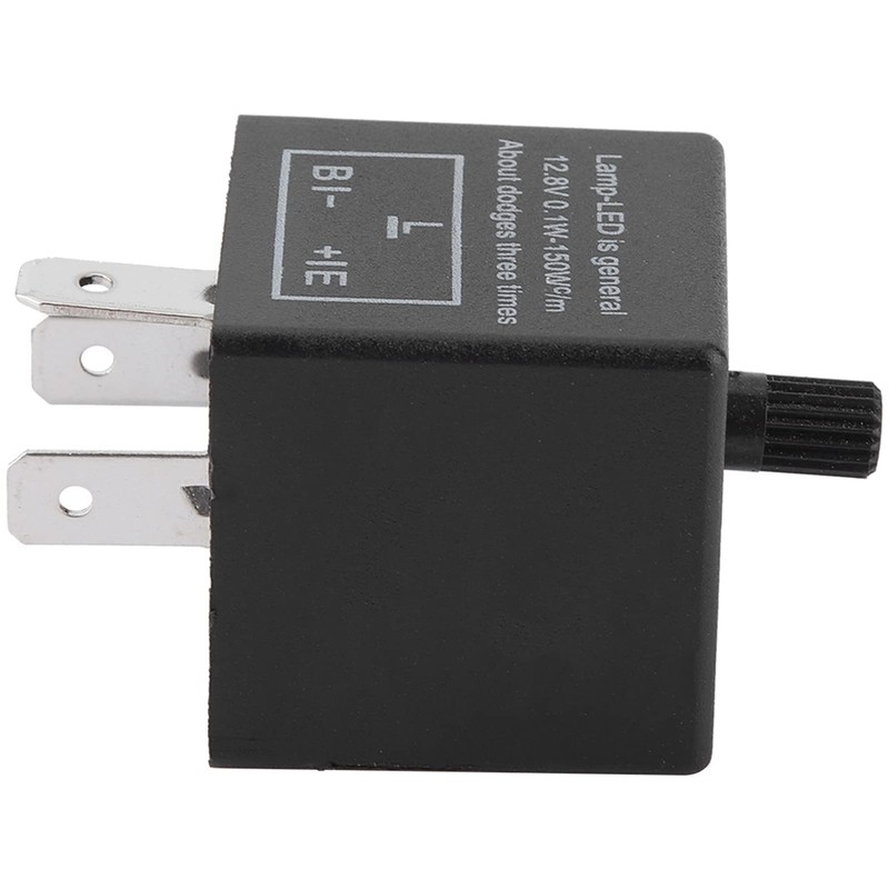 LED Flasher Relay Fast Flashing Waterproof Universal Fit 12V Car