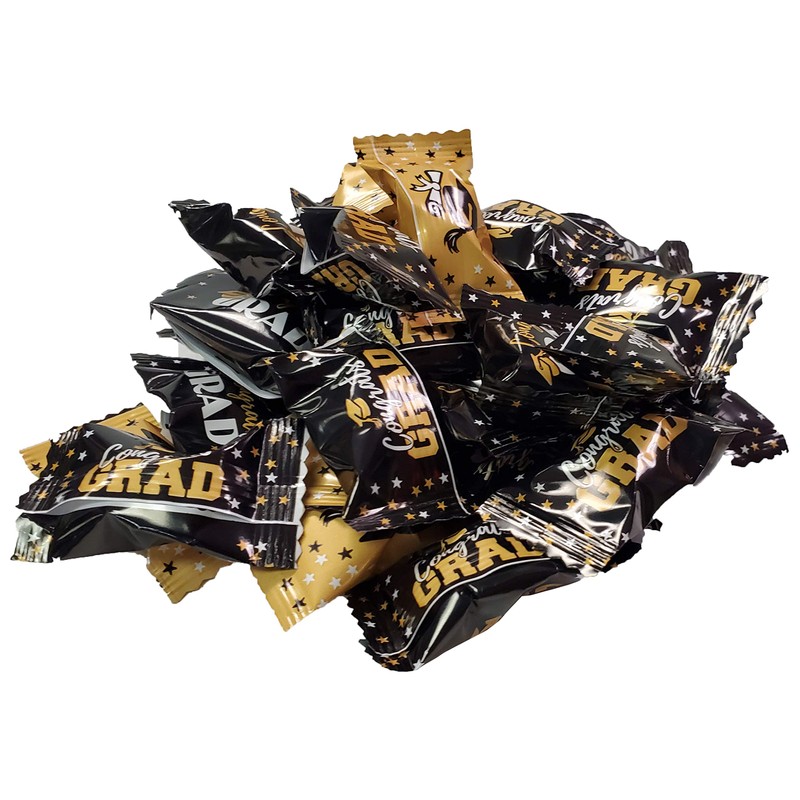 Graduation Buttermints 100 Count Wrapped- Mint Congrats Grad Candy-Individually Wrapped