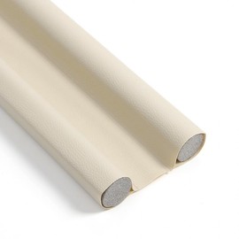 Leather Door Gap Sealer & Draft Blocker (2-Pack) - Noise Reduction Weatherstrip Draft Blocking