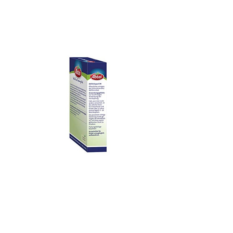 Abtei Laxative capsules - activates the intestine in case of
