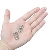 24 PCS Half Round T Slot Nuts with Roll-in Spring