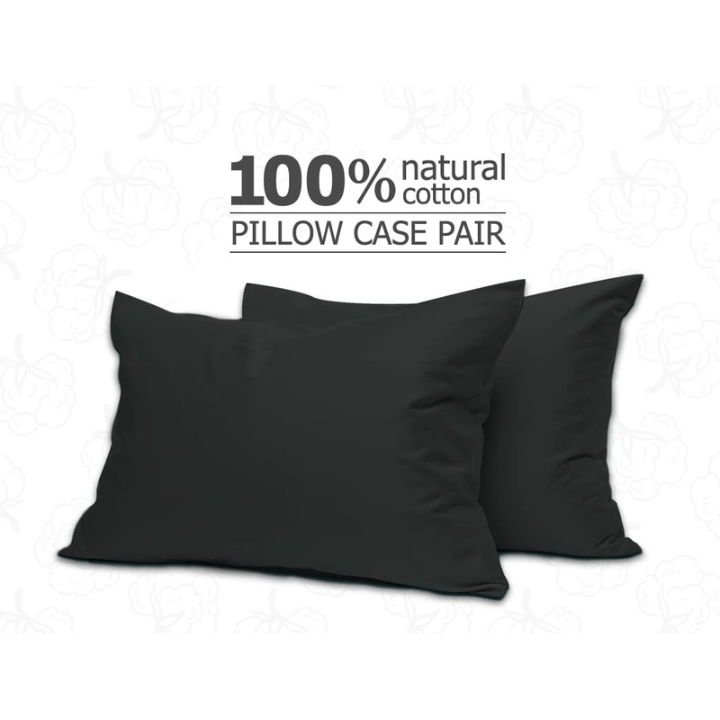 MistyMorning Pillow Cases 2 Pack, Soft & Premium quality Bedding