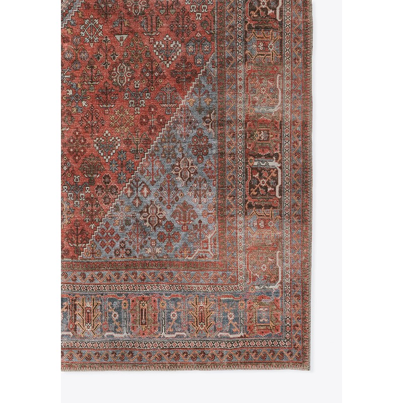 Momeni Afshar Polyester Area Rug, Copper, 3' X 5'