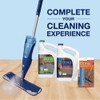 WORX 128 Oz. Hardwood Floor Cleaner + Microfiber Wet Mop