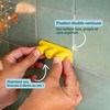 Set – Zahnbürste mit wiederaufladbarem Kopf, hergestellt in Frankreich (gemischte