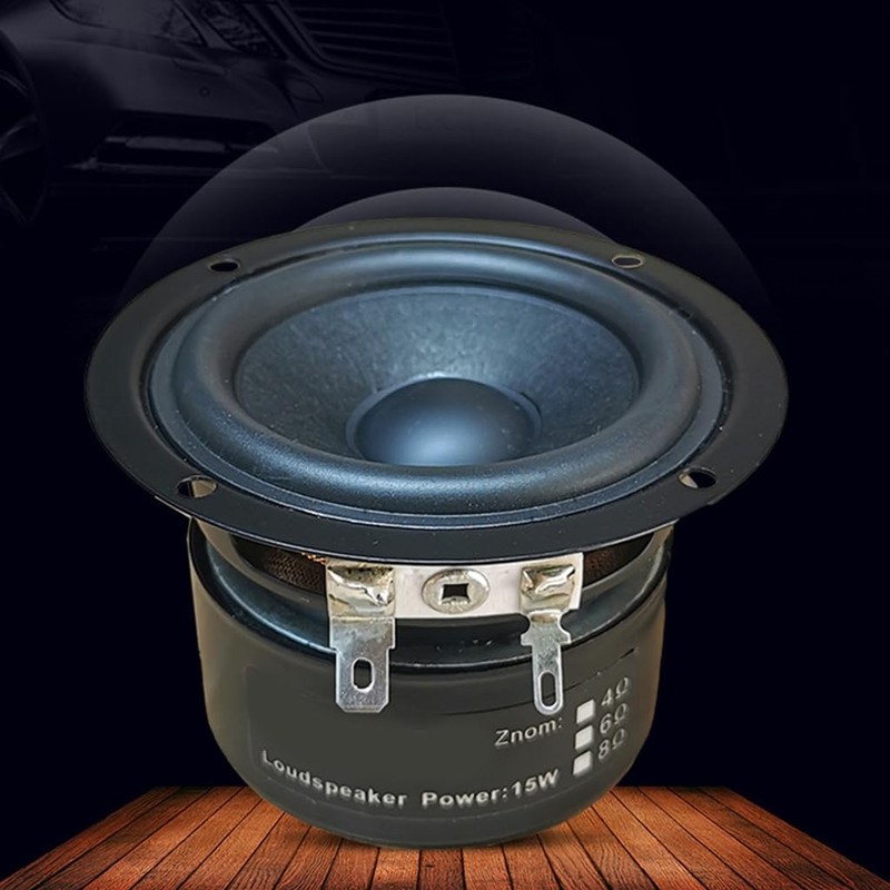 Compact 2.5" subwoofer 15W 4 ohm subwoofer horn speaker for