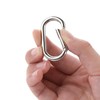 2 Pcs Spring O Ring Clip for Purse Strap -