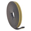 Rubber Seal 2 x 3 m for D Profiles, Brown