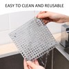 6 Pieces Floor Drain Net, Square Filter Net, Sink Anti-Clogging