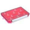 PATIKIL Waterproof Fishing Lure Box, Plastic Fish Tackle Accessory Storage