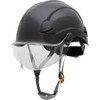 Honeywell Fibre Metal Safety Helmet with Visor, Hard Hat for