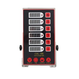 6 Channel Kitchen Timers for Cooking,Commercial Kitchen Timer Stainless Steel LED Technology Kitchen Timer Digital, Restaurant Kitchen Supplies,Reminder Function, Loud Alarm 110v