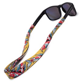 Gunjovi Neoprene Sunglass Strap-Floating Glasses Strap Eyewear Retainer For Men Women And Kids (Koi)