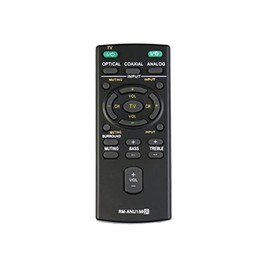 AULCMEET RM-ANU159 RM-ANU160 Replacement Remote Control Compatible with Sony Surround Sound Bar Audio Home Theatre Systems HT-CT60, HTCT60, SACT60 SA-CT60
