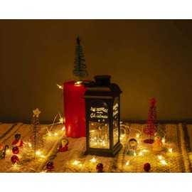 Farol Linterna Decorativa De Navidad (1)