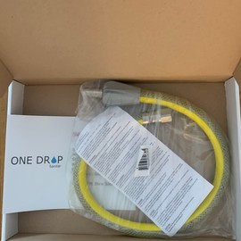 One Drop Allgas Hose DIN DVGW for Cooker Connection DN15 x 2,000 mm Gas Hob Hose 2 m
