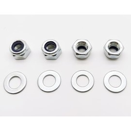 M6 Nuts and washers,Steel,for ASIN: B0CH6ZJ41P Wheelchair Wheel Lock for Steel and Aluminum Transport Chair(TR37E-SV & TR39E-SV,MDS808200,ATC17,ATC19),STDS4S092L/R.