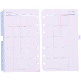 Franklin Planner Original Monthly View Calendar, 12-Month Edition, Starts on January 2026, Pocket Size 86612
